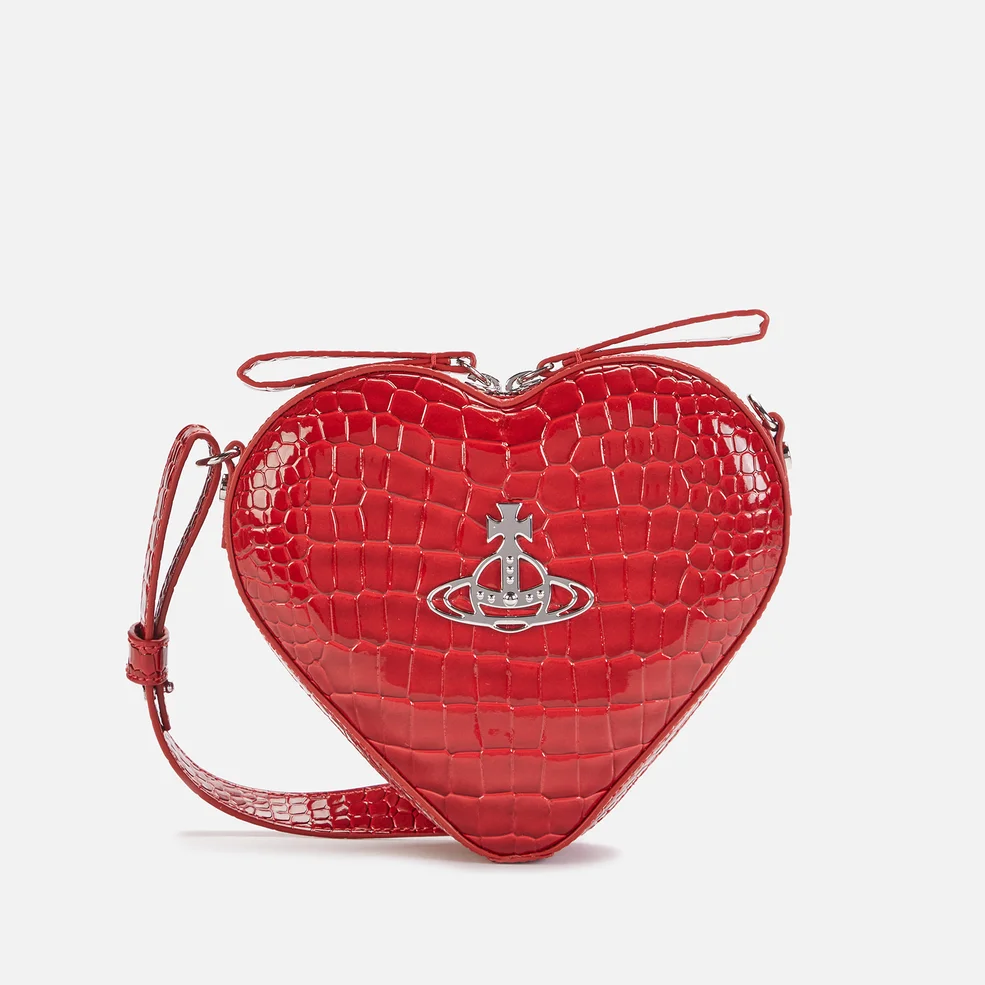 Vivienne Westwood Women's Ella Heart Cross Body Bag - Red Image 1