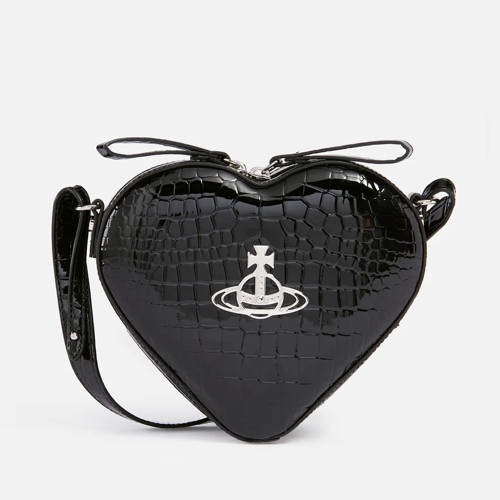 Vivienne Westwood Women's Ella Heart Cross Body Bag - Black Image 1