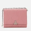 Vivienne Westwood Women's Lucy Medium Cross Body Bag - Pink - Image 1