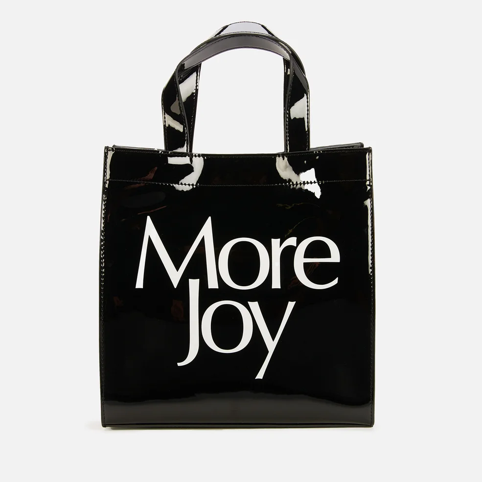 More Joy Pu Small Tote Bag - Black Image 1