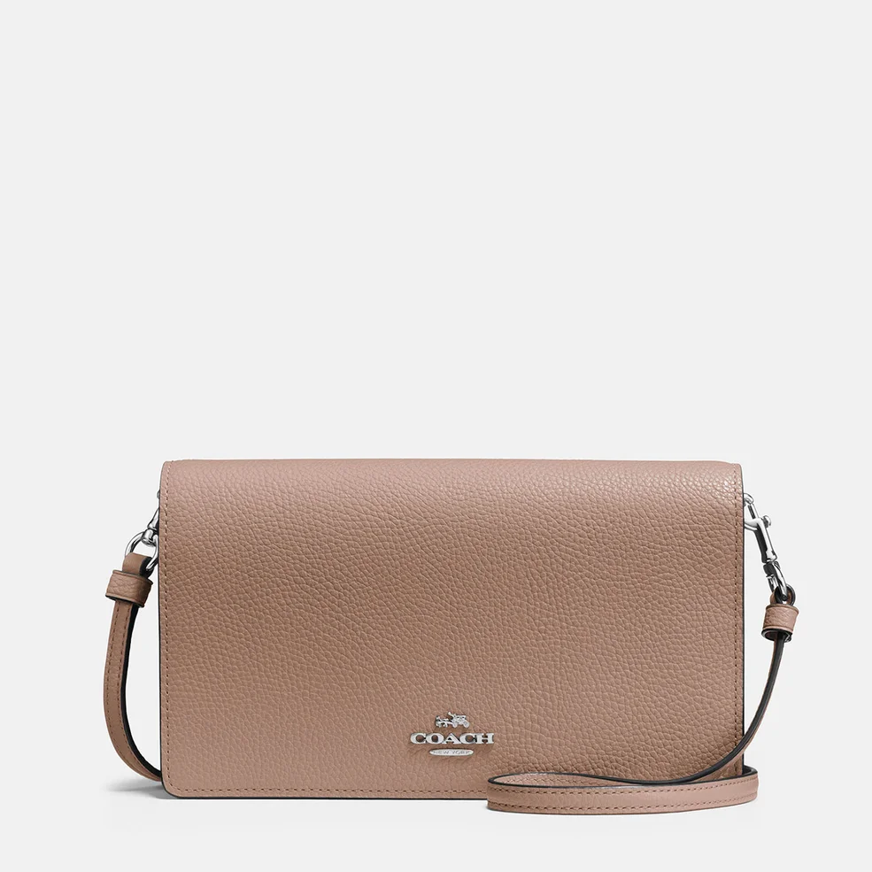 Coach Women's Polished Pebble Hayden - Taupe Image 1