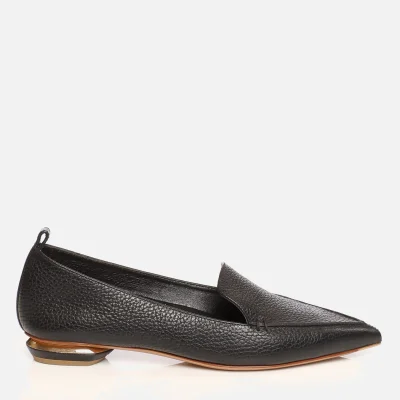 Nicholas Kirkwood Women's 18mm Beya Leather Loafers - Black