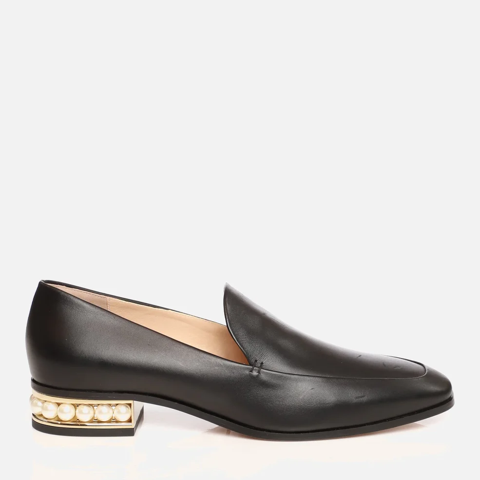 Nicholas Kirkwood Women's 25mm Casati Leather Loafers - Black Image 1