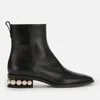 Nicholas Kirkwood Women's 30mm Casati Leather Heeled Ankle Boots - Black - Image 1