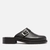 Our Legacy Men's Camion Mules - Black Leather - Image 1