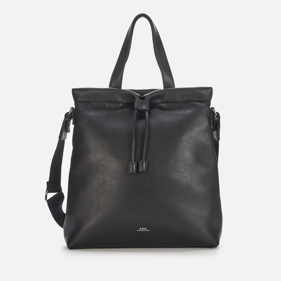 A.P.C. Men's Nino Shopping Bag - Black Image 1
