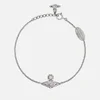 Vivienne Westwood Women's Narcissa Silver Bracelet - Platinum/White - Image 1