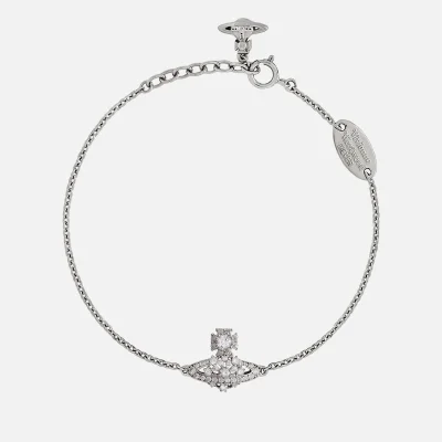 Vivienne Westwood Women's Narcissa Silver Bracelet - Platinum/White
