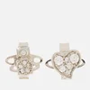 Vivienne Westwood Women's Brandita Stud Earrings - Platinum/White - Image 1