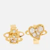 Vivienne Westwood Women's Brandita Stud Earrings - Gold White - Image 1
