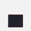 Ferragamo Men's Embossed Wallet - Black/Candy Red - Image 1