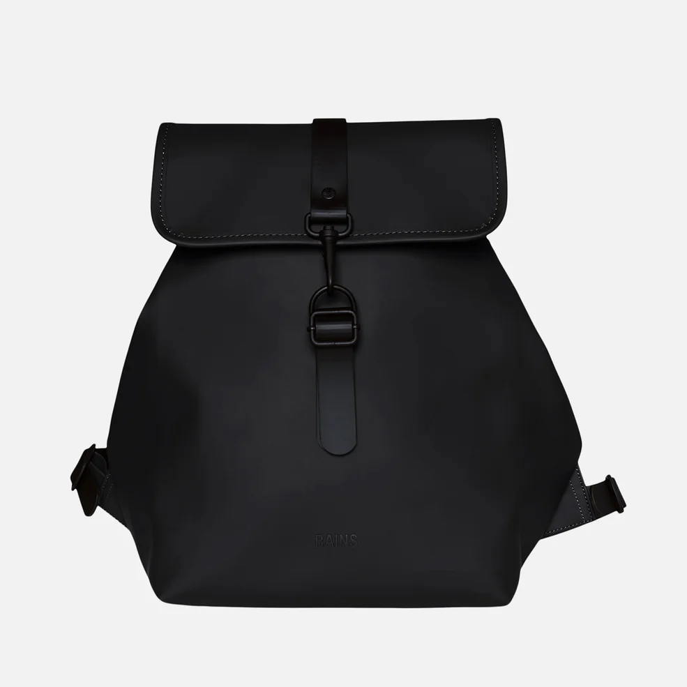 Rains Bucket Backpack - Black Image 1