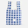 Shrimps Women's Wallace Knitted Tote Bag - Blue/Cream - Image 1