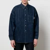 Marni Men's Boxy Shirt - Blue Black - Image 1