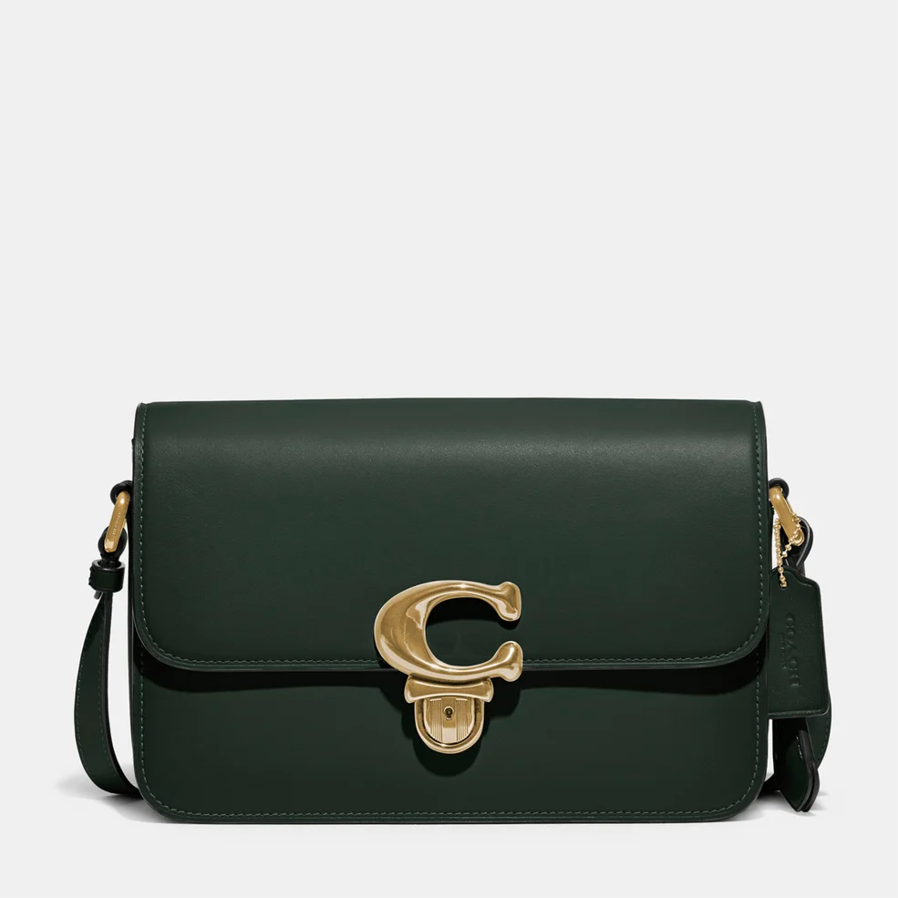Coach Women's Glovetanned Leather Studio Shoulder Bag - Amazon Green Image 1