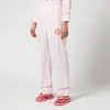 Ganni Women's Cotton Poplin Pyjama Trousers - Cherry Blossom - Image 1