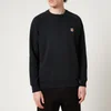 Maison Kitsuné Men's Fox Head Patch Classic Sweatshirt - Black - Image 1