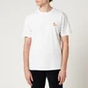 Maison Kitsuné Men's Chillax Fox Patch T-Shirt - White - Image 1