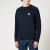 Maison Kitsuné Chillax Fox Patch Classic Sweatshirt - Navy - Image 1
