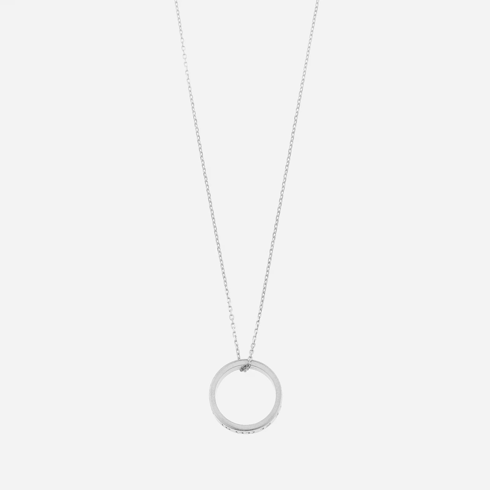 Maison Margiela Men's Ring Necklace - Palladio Plating Image 1