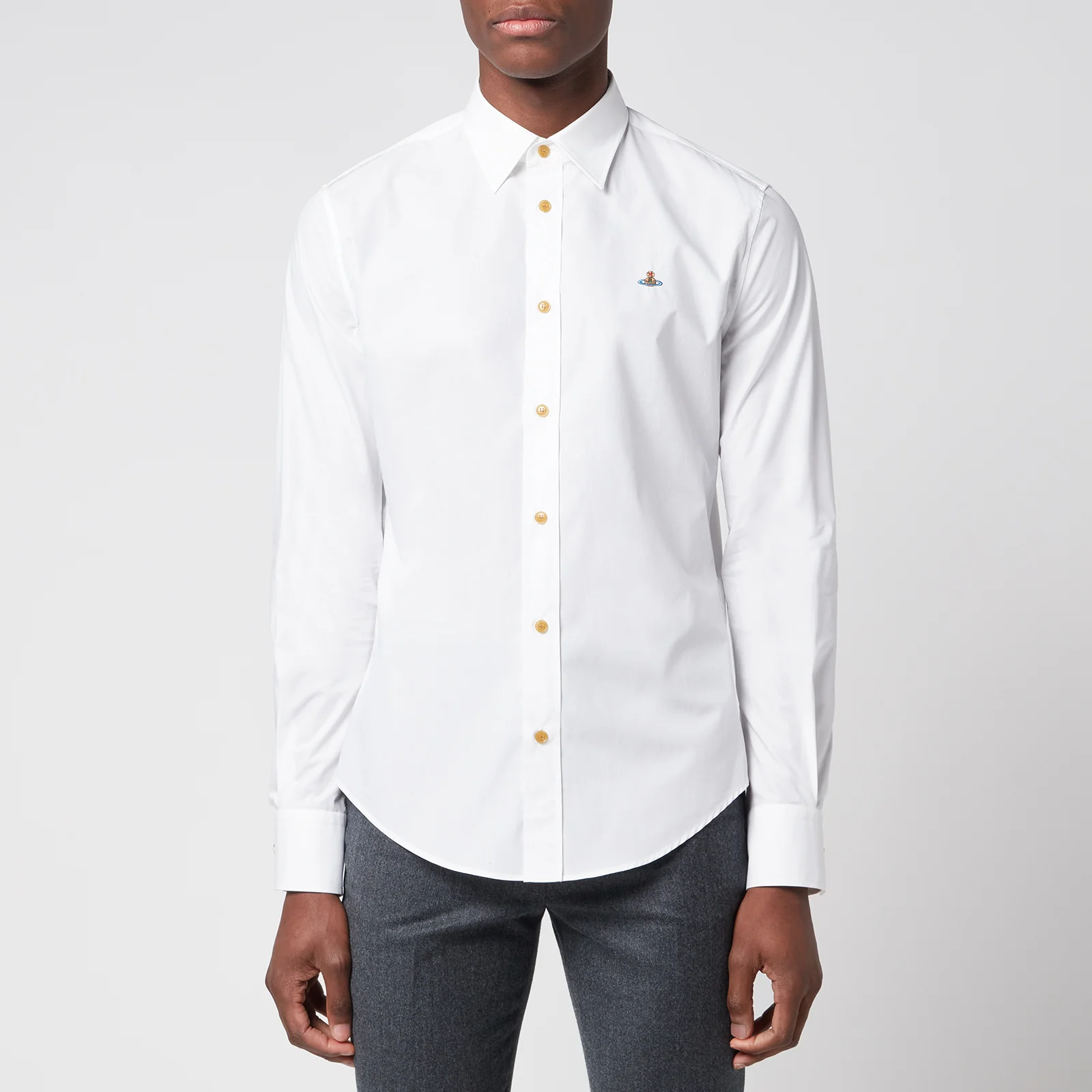 Vivienne Westwood Men's Slim Shirt - White Image 1