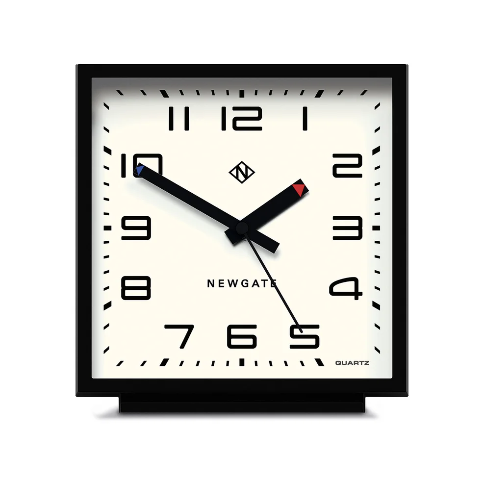Newgate AMP Mantel Clock - Black Image 1