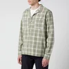 Wood Wood Men's Dylan Check Shirt - Light Green - Image 1