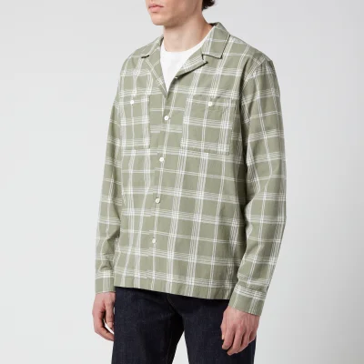 Wood Wood Men's Dylan Check Shirt - Light Green
