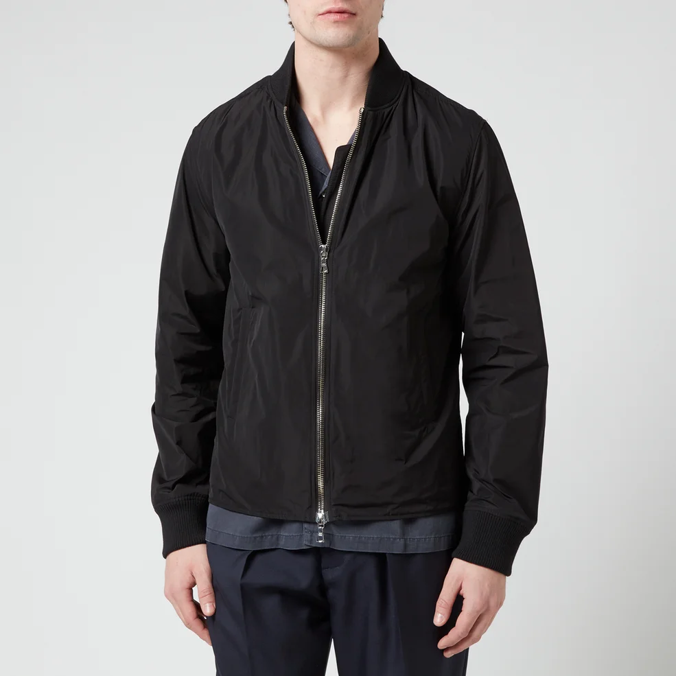 Officine Générale Men's Ben Zip-Through Jacket - Black Image 1