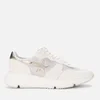 Golden Goose Women's Running Sole Trainers - Silver/White/Platinum - Image 1