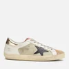 Golden Goose Men's Superstar Leather Trainers - Ice/White/Brown - Image 1