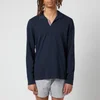 Orlebar Brown Men's Felix Gt Resort Long Sleeve Polo Shirt - Ink - Image 1