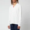 Orlebar Brown Men's Felix Gt Tape Long Sleeve Polo Shirt - Cloud - Image 1