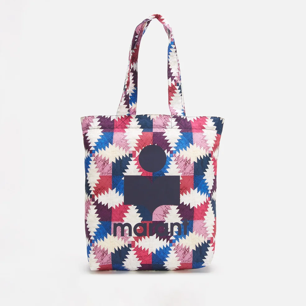 Isabel Marant Women's Woom Print Tote Bag - PINK Image 1