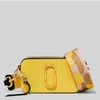 Marc Jacobs Women's Snapshot Bi Colour Crossbody Bag - Yellow Cream Multi - Image 1