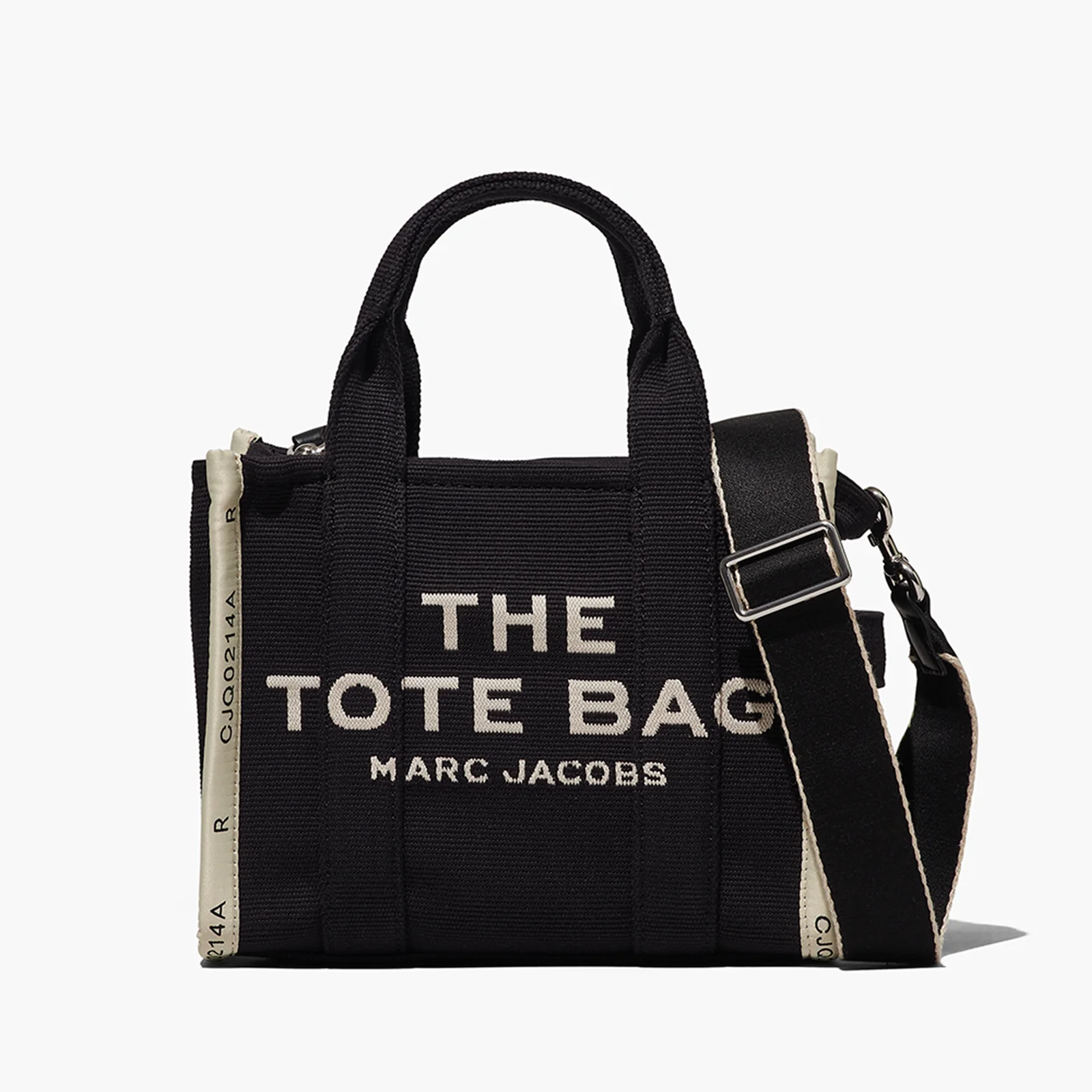 Marc Jacobs Women's The Small Jacquard Tote Bag - Black  Image 1