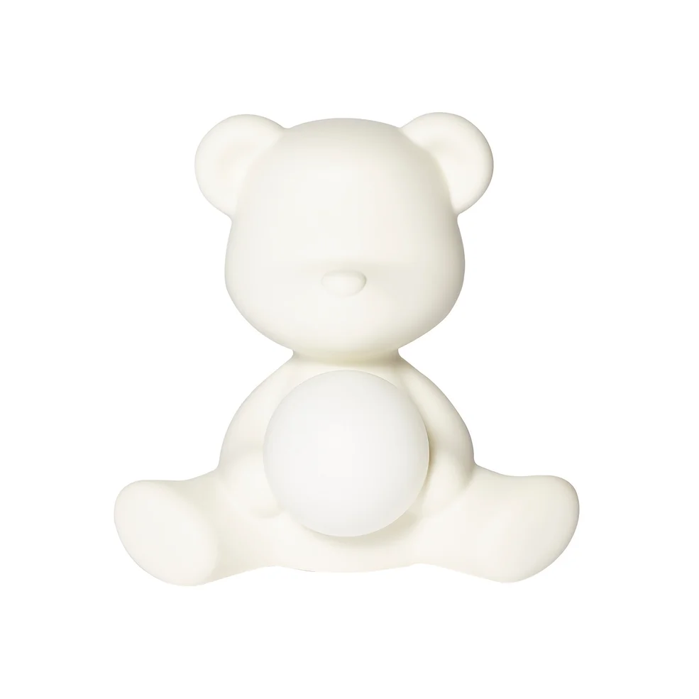Qeeboo Teddy Girl LED Lamp - White Image 1
