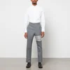 Thom Browne Men's 4-Bar Classic Backstrap Trousers - Med Grey - Image 1