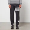Thom Browne Men's 4-Bar Snap Front Track Trousers - Navy - Image 1
