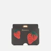 JW Anderson Women's Cardholder With Strap - Black/Red - Image 1