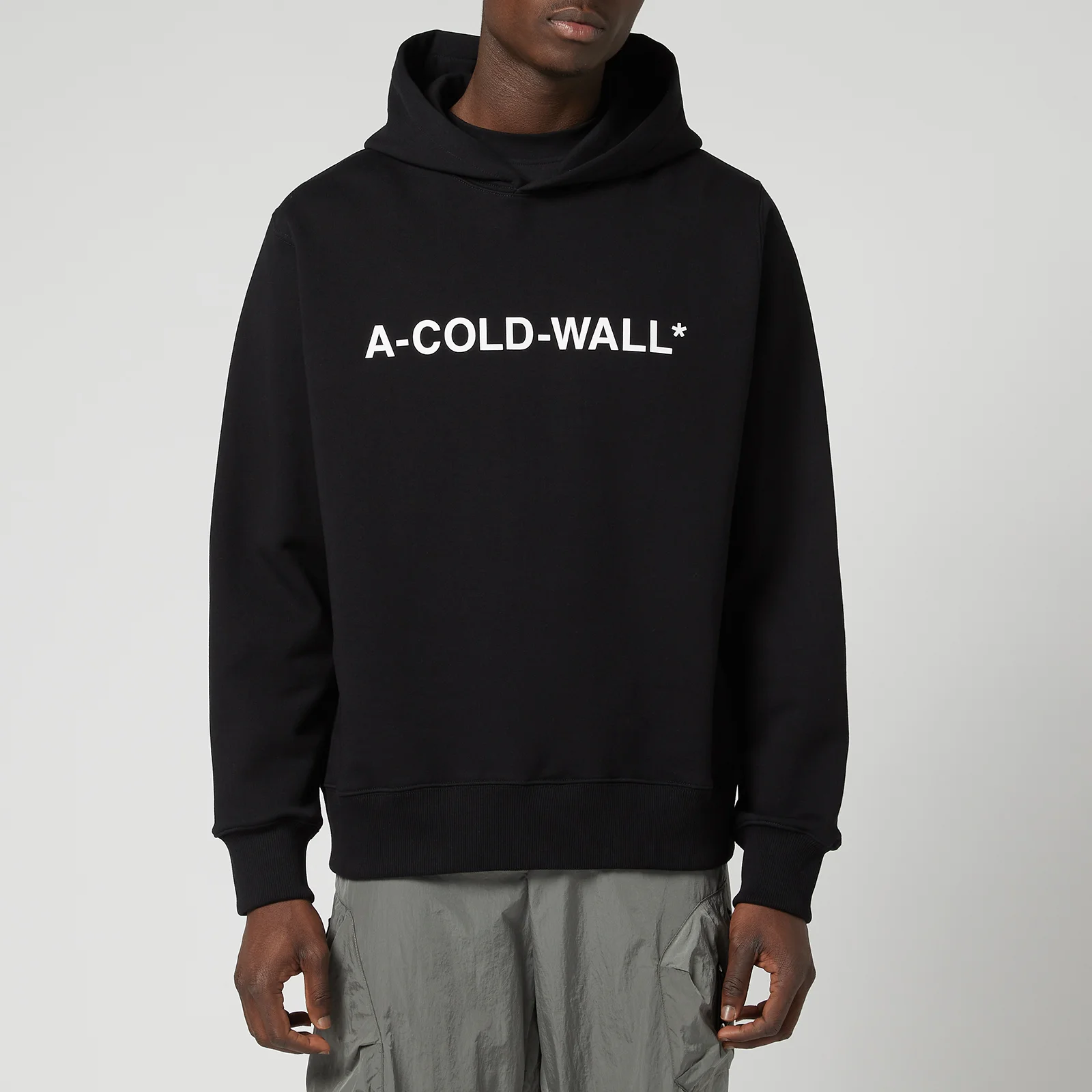 A-COLD-WALL* Men's Essential Logo Hoodie - Black Image 1