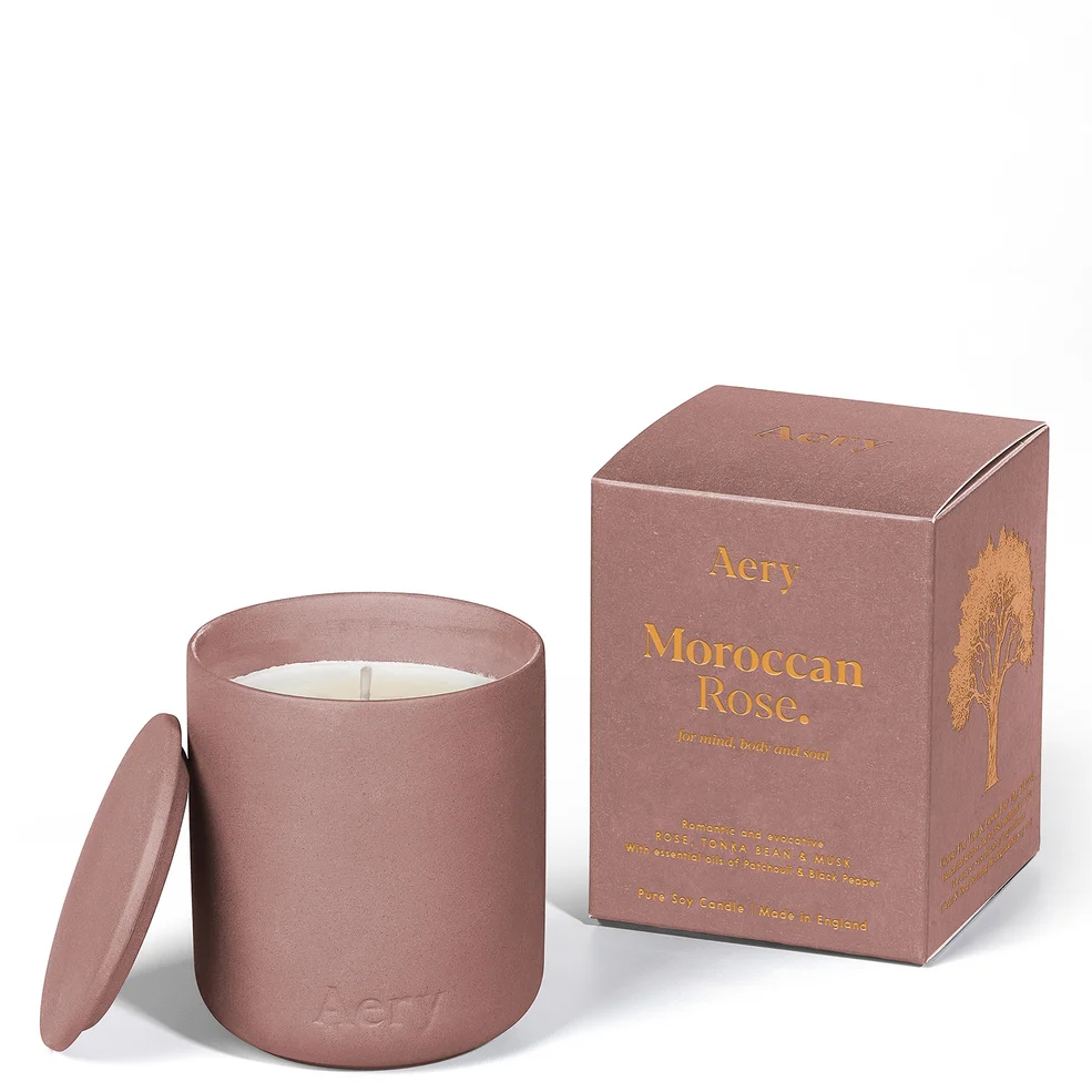 Aery Fernweh Candle - Moroccan Rose Image 1