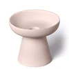 AERY Porcini Candle Holder - Dusty Pink - Medium - Image 1