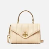 Tory Burch Women's Kira Small Top-Handle Satchel - Brie/Rolled Gold - Image 1