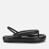 Isabel Marant Women's Orene Puffy Leather Toe Post Sandals - Black - Image 1