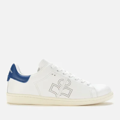 Isabel Marant Women's Bart Leather Cupsole Trainers - Blue
