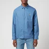 Polo Ralph Lauren Men's Zip-Through Shirt - Bastille Blue - Image 1