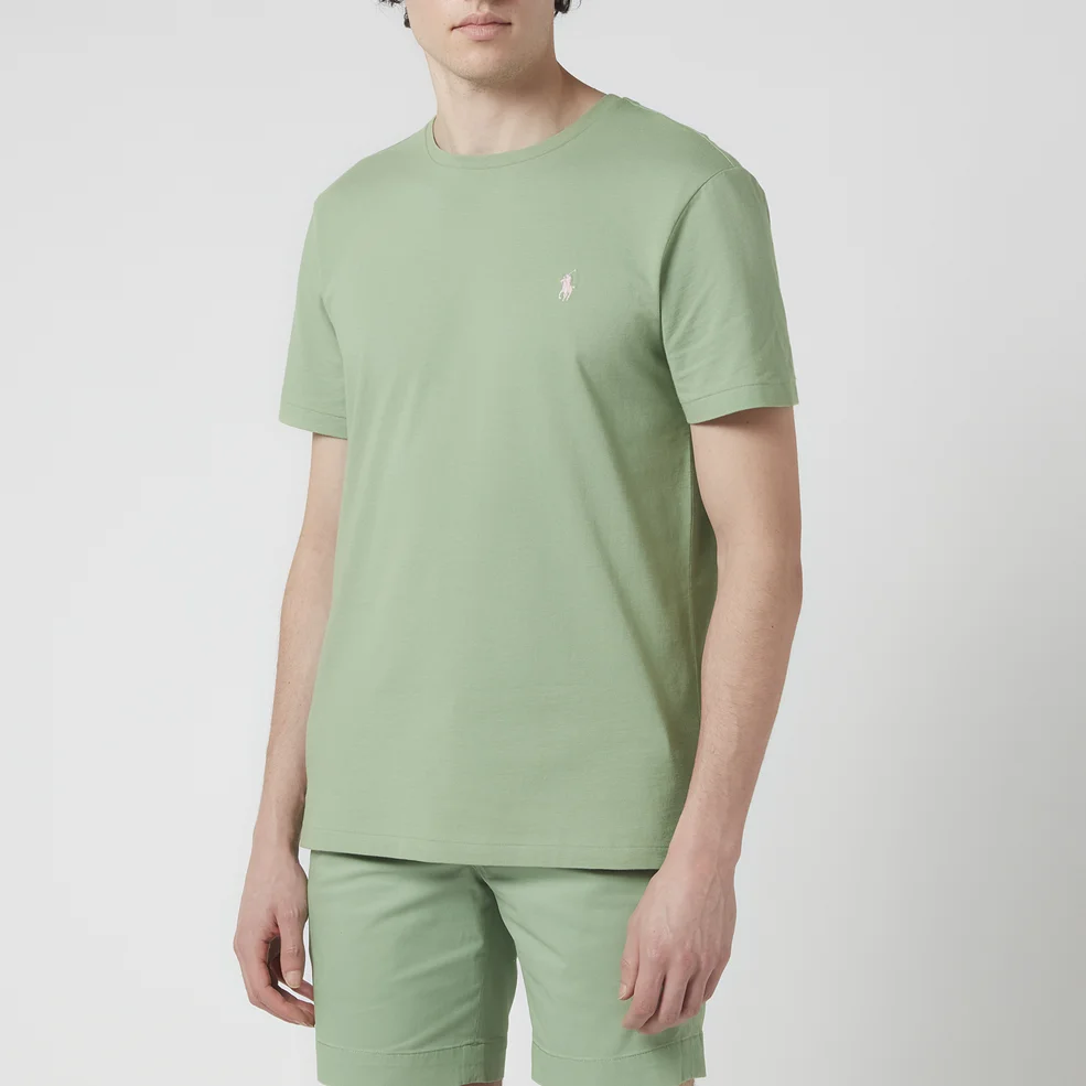 Polo Ralph Lauren Men's Custom Slim Fit Jersey T-Shirt - Outback Green Image 1