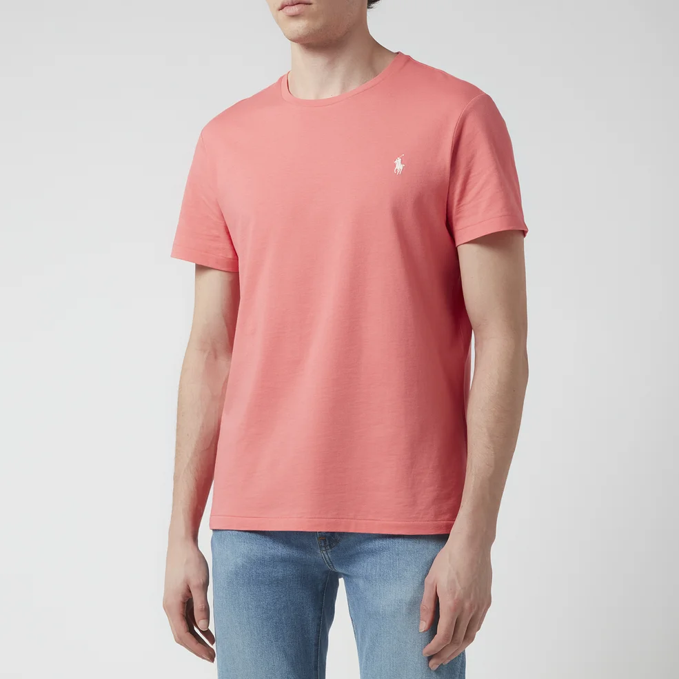 Polo Ralph Lauren Men's Custom Slim Fit Jersey T-Shirt - Amalfi Red Image 1