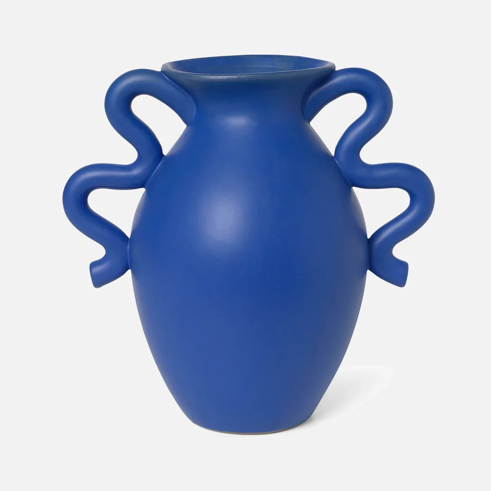 Ferm Living Verso Table Vase - Bright blue Image 1
